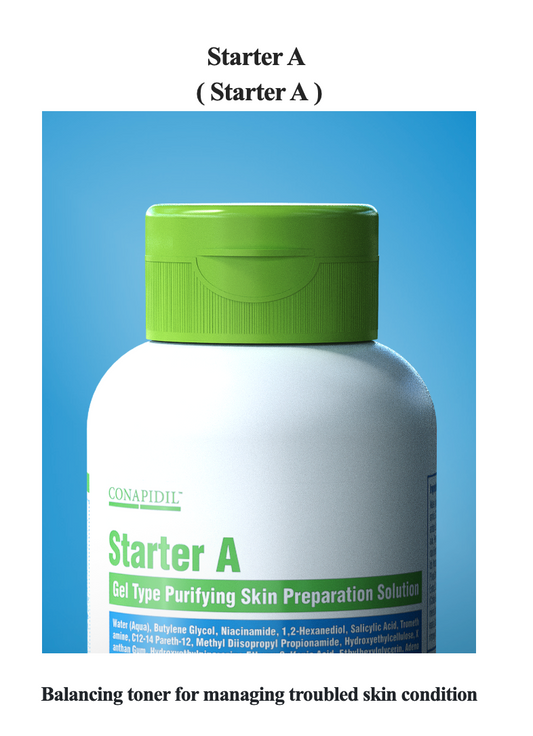CONAPIDIL Starter A for managing troubled skin condition