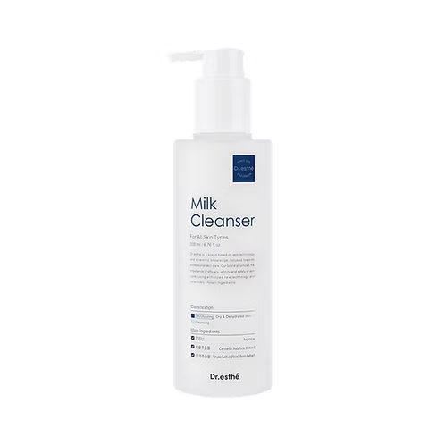 Dr Esthe Milk Cleanser – Nourishing Cream Cleanser for Dry & Sensitive Skin
