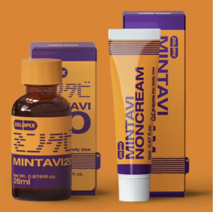 ZOLOPIX Mintavi Ampoule 26ml + Mintabi NonCream 20ml Set