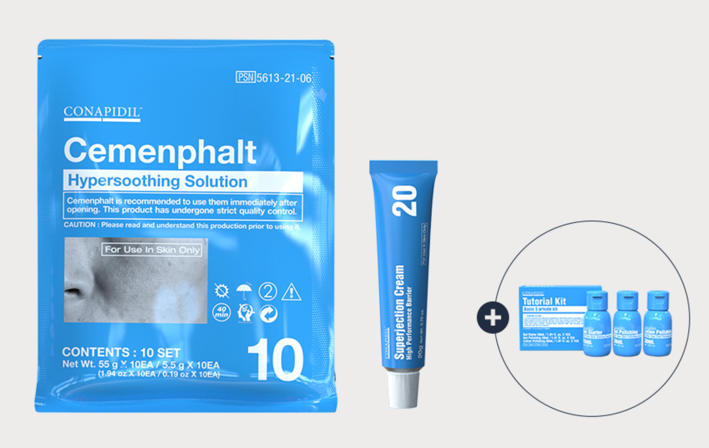 Cementalt Starter Set (1 Cementalt + 1 Super Injection Cream + 1 Tutorial Kit set / Gift) - july only