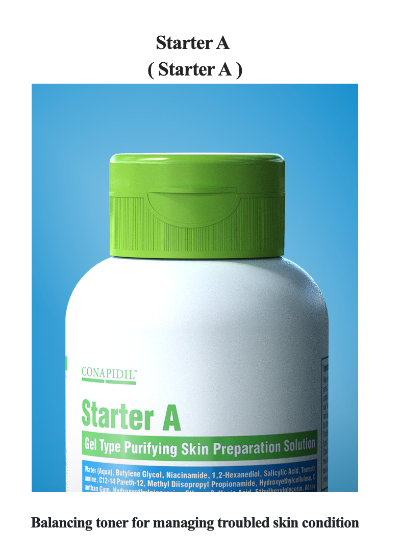 CONAPIDIL Starter A  for managing troubled skin condition