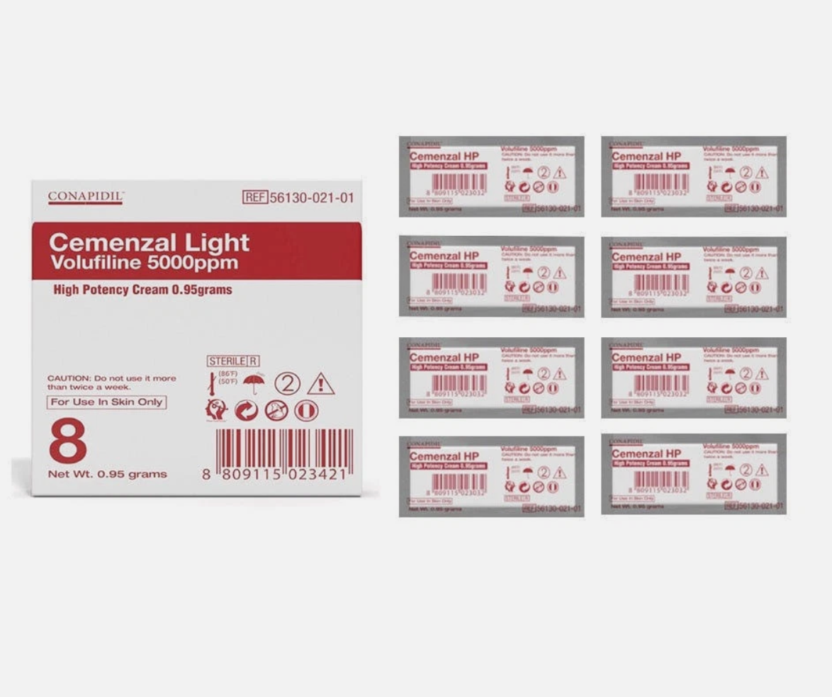 CONAPIDIL Cemenzal Light High Potency Cream 0.95g x 8ea ** EASTER SALE **