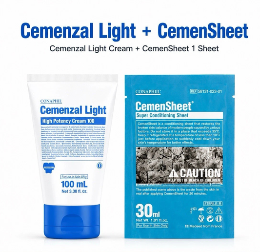 Cemenzal Light Cream 100ml+Cemensheet Mask 30ml