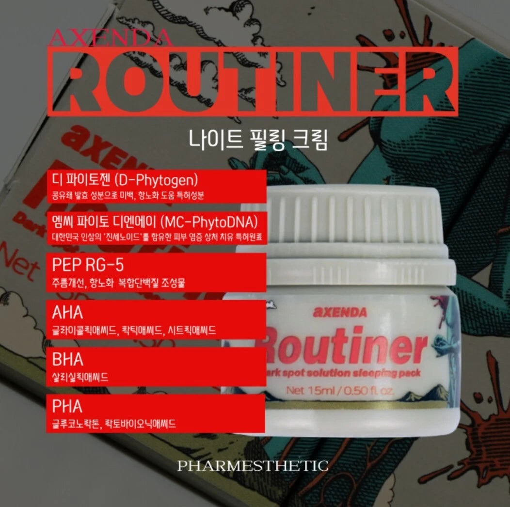 AXENDA Routiner Dark Spot Solution Sleeping Pack 15ml