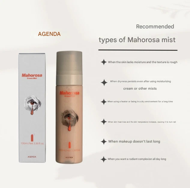 Accenda Mahorosa Cream Essence Mist 100ml / High-Moisture Mist