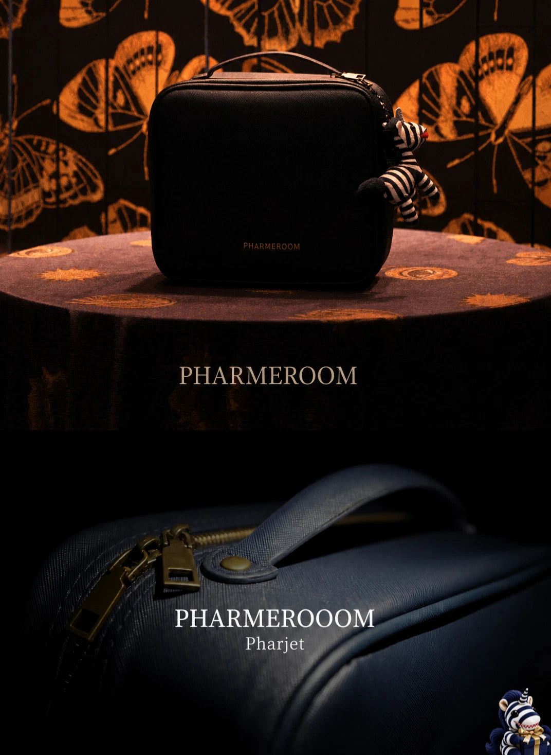 Pharmesthetic Conapidil VIBANQM makeup case Pharmeroom